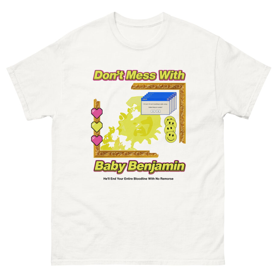 Garrett Watts Don't Mess With Baby Benjamin Unisex classic tee