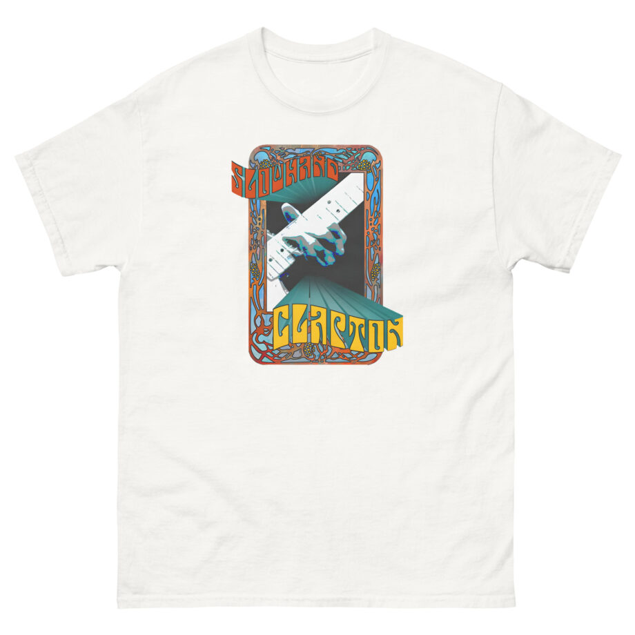 Eric Clapton Psychedelic Slowhand  Unisex classic tee