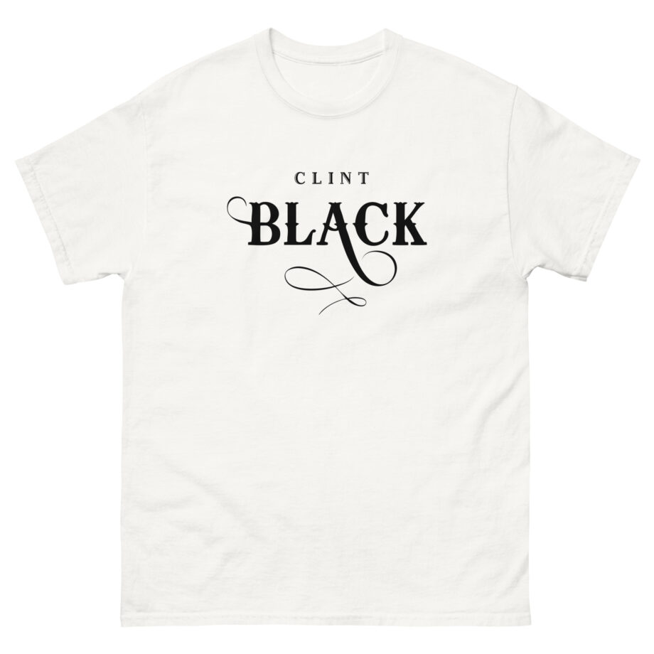 Clint Black Logo Espresso Unisex classic tee