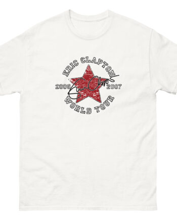 Eric Clapton 2006-07 World Tour Unisex classic tee