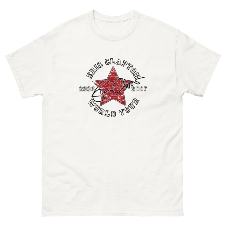 Eric Clapton 2006-07 World Tour Unisex classic tee