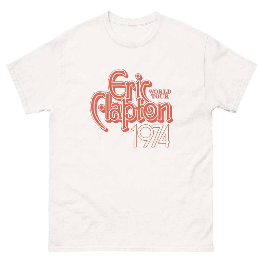 Eric Clapton World Tour 1974 Unisex classic tee