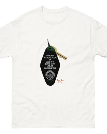 Joshua Bassett Hotel Room Key Unisex classic tee
