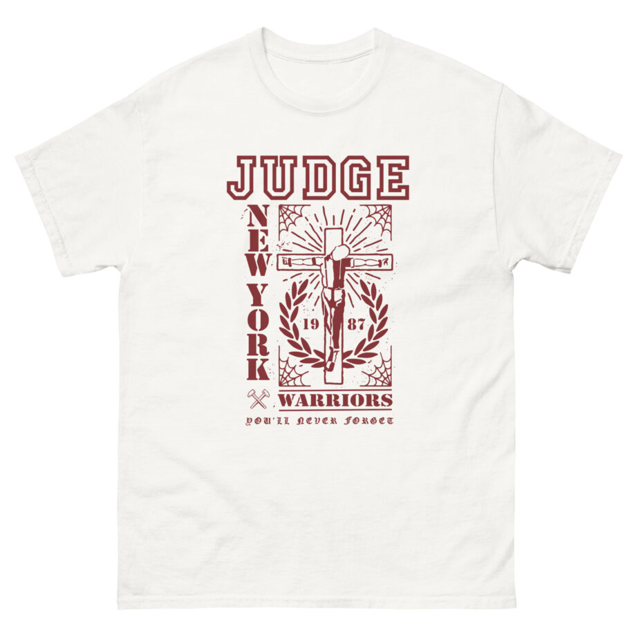 Judge Crucified Mustard Unisex classic tee