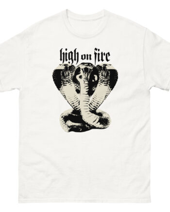 High on Fire Branca Snakes Unisex classic tee