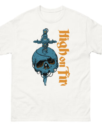 High on Fire Skull Knife Unisex classic tee
