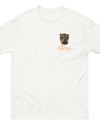 Miss Peaches Adopt Don’t Shop Unisex classic tee
