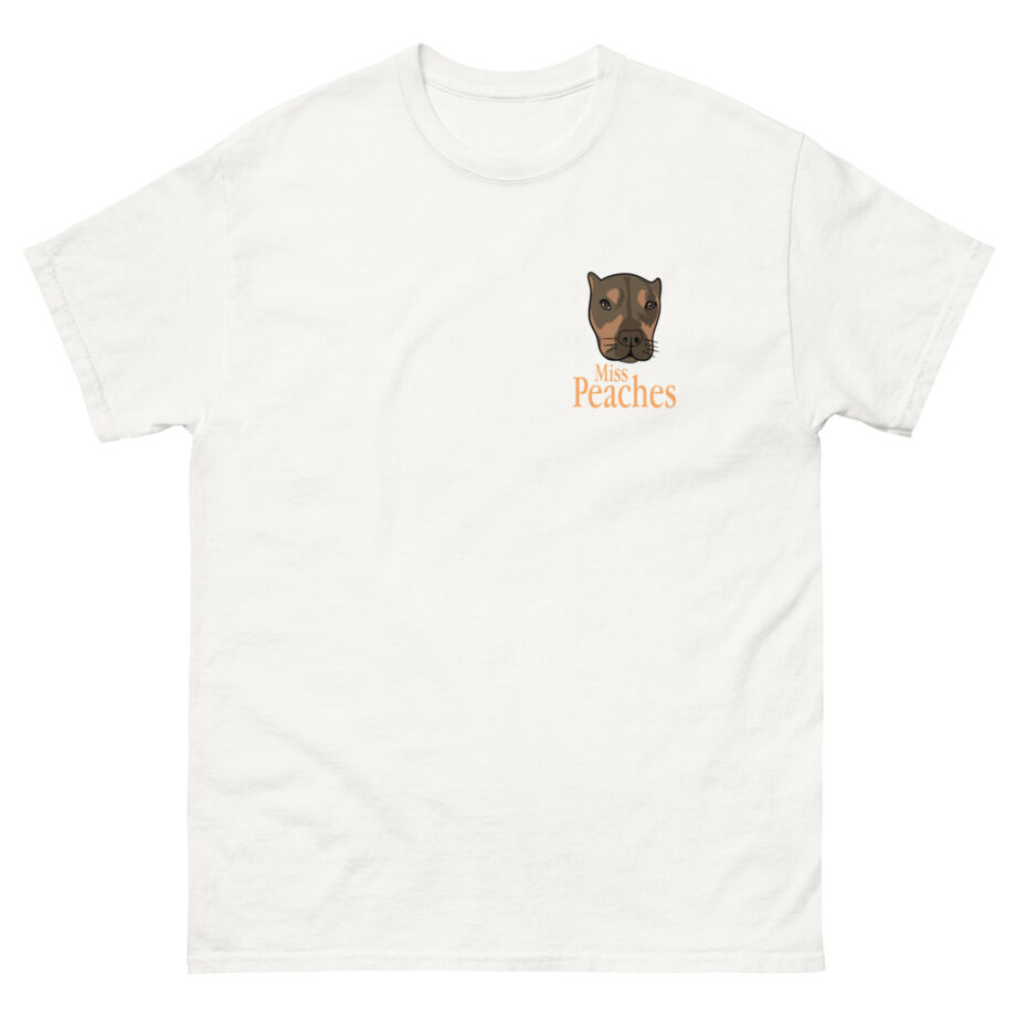 Miss Peaches Adopt Don’t Shop Unisex classic tee
