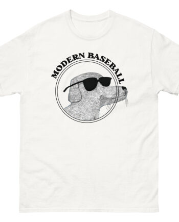 Modern Baseball Realistic Dog Unisex classic tee