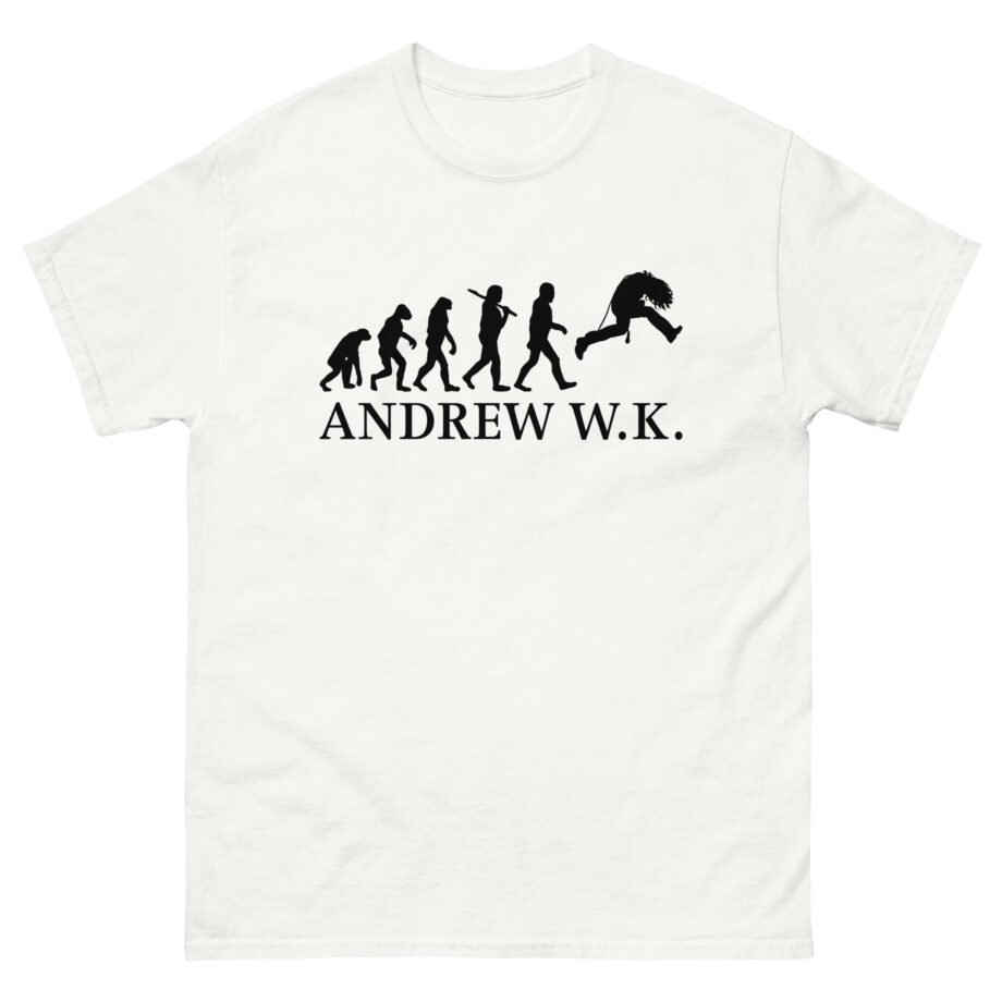 Andrew Wk Evolution of Partying Unisex classic tee