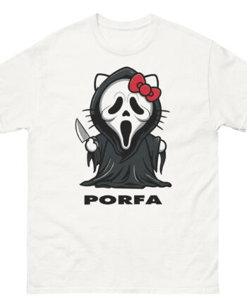 Porfa Scream Halloween Unisex classic tee