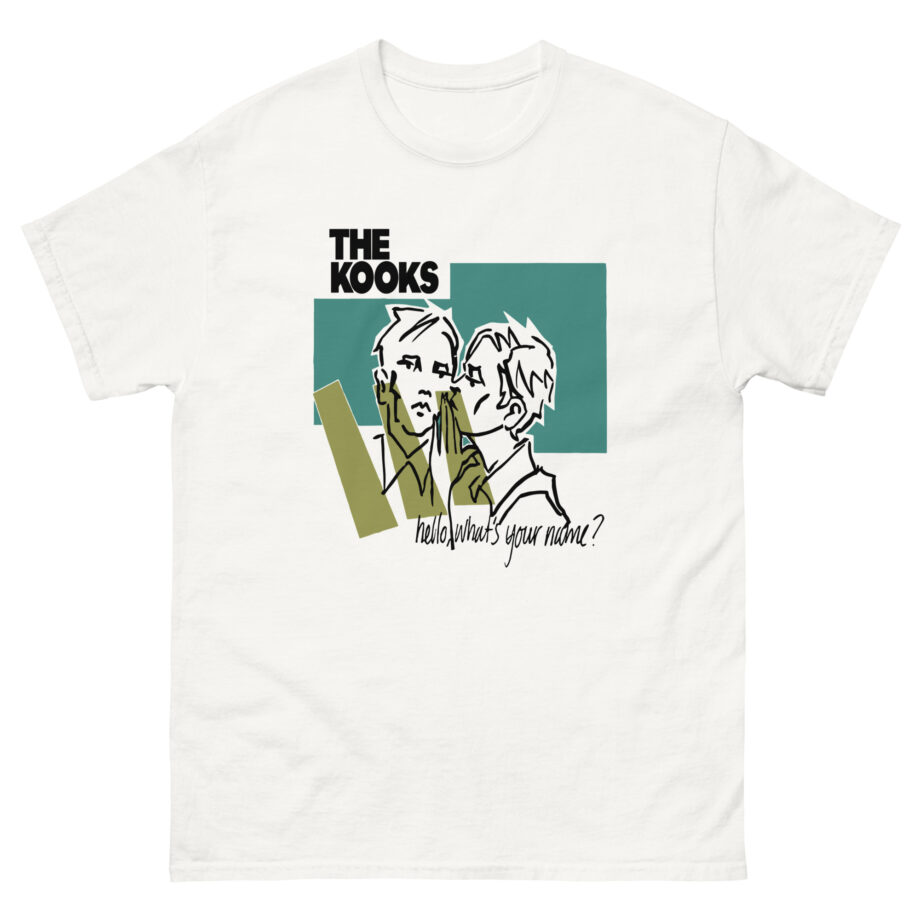 Hello Whats Your Name the Kooks Unisex classic tee