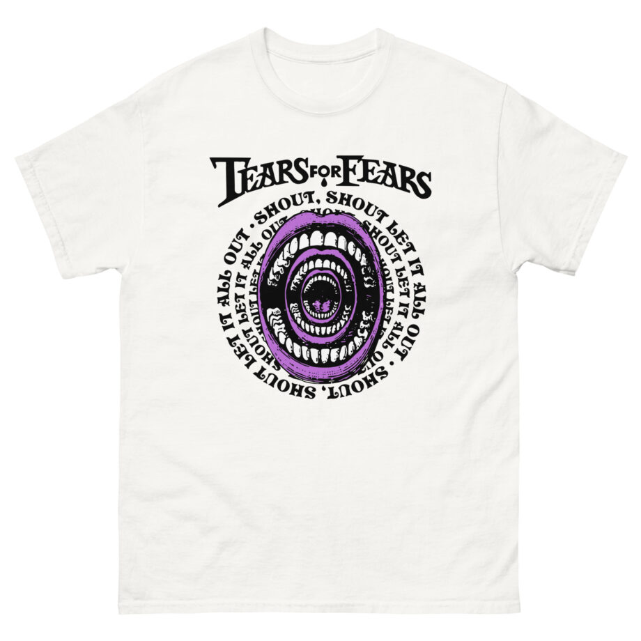 Tears for Fears Shout Let It All Out Unisex classic tee