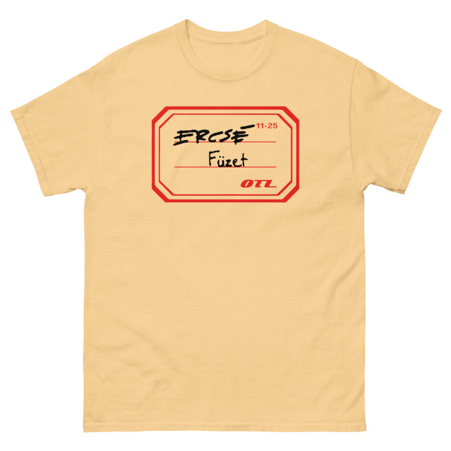Otl Ercse Fuzet Unisex classic tee