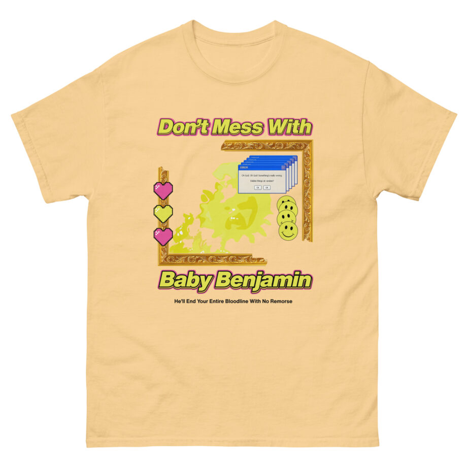 Garrett Watts Don't Mess With Baby Benjamin Unisex classic tee