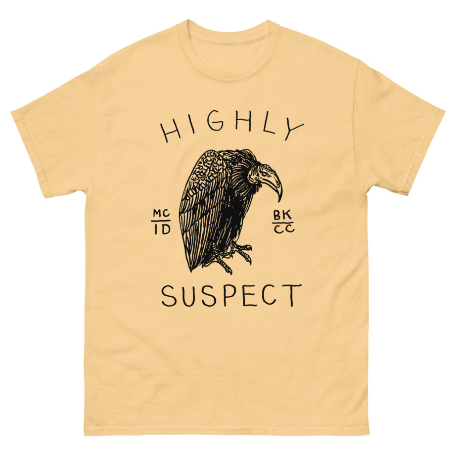 Highly Suspect Vulture Natural Unisex classic tee