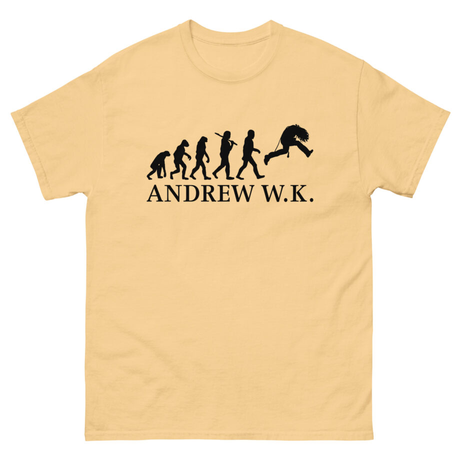 Andrew Wk Evolution of Partying Unisex classic tee