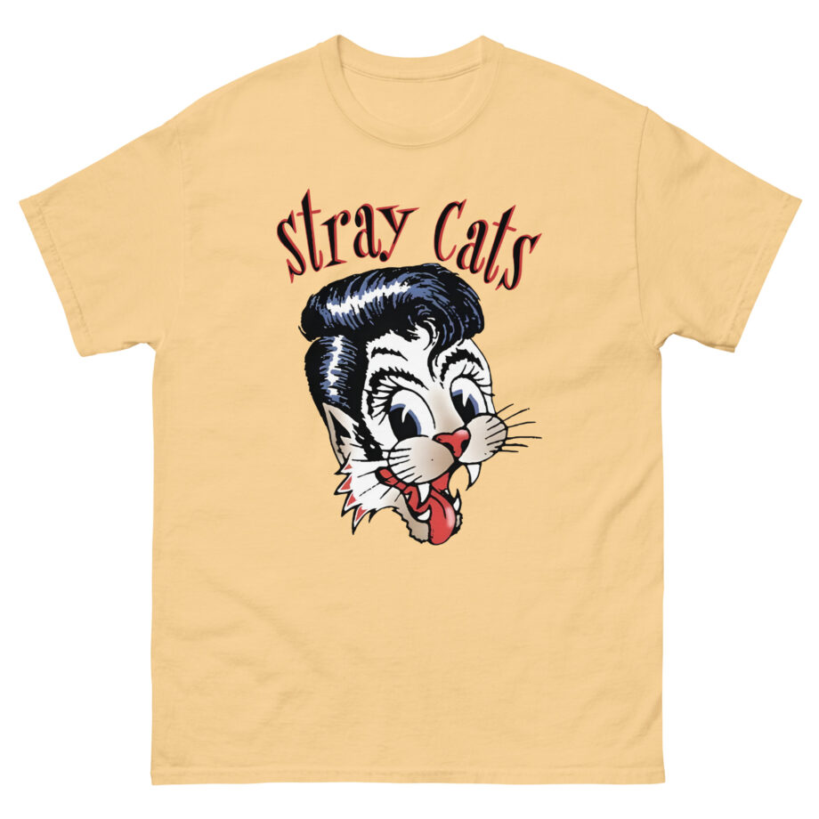Stray Cats Airbrush Cat Unisex classic tee