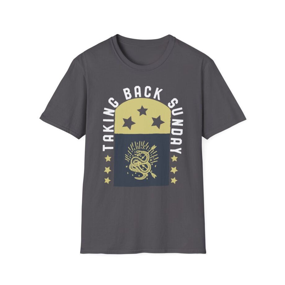 Taking Back Sunday Star Flag Unisex Softstyle T-shirt