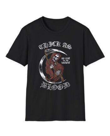 Thick as Blood No Rest Unisex Softstyle T-Shirt