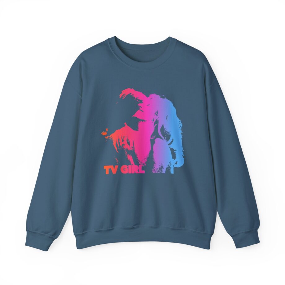 Tv Girl Unisex Heavy Blend Crewneck Sweatshirt