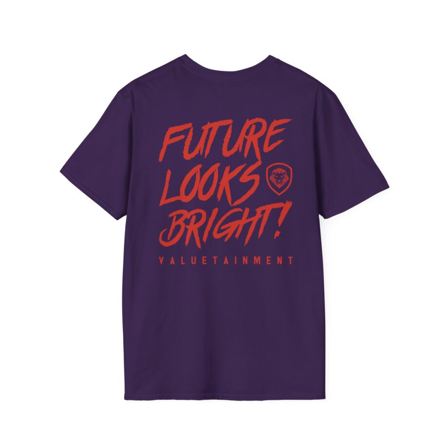 Valuetainment Future Looks Bright Unisex Softstyle T-shirt