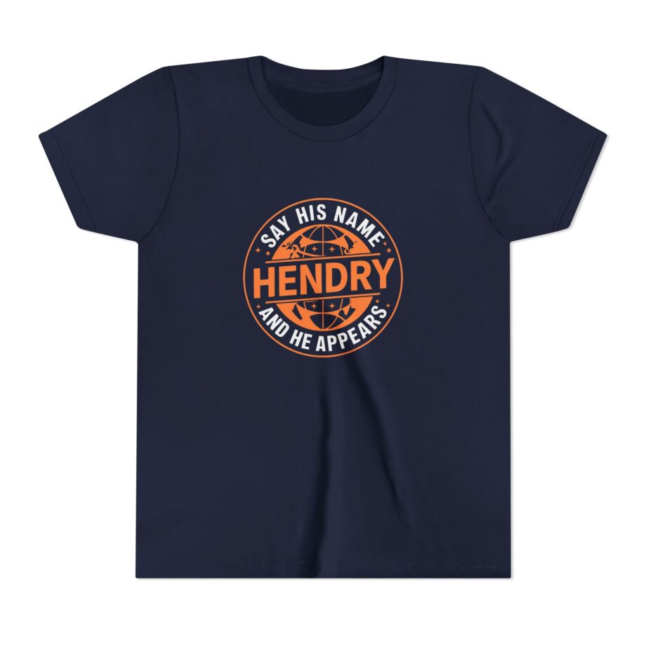 Say His Name Joe Hendry Youth Short Sleeve Tee