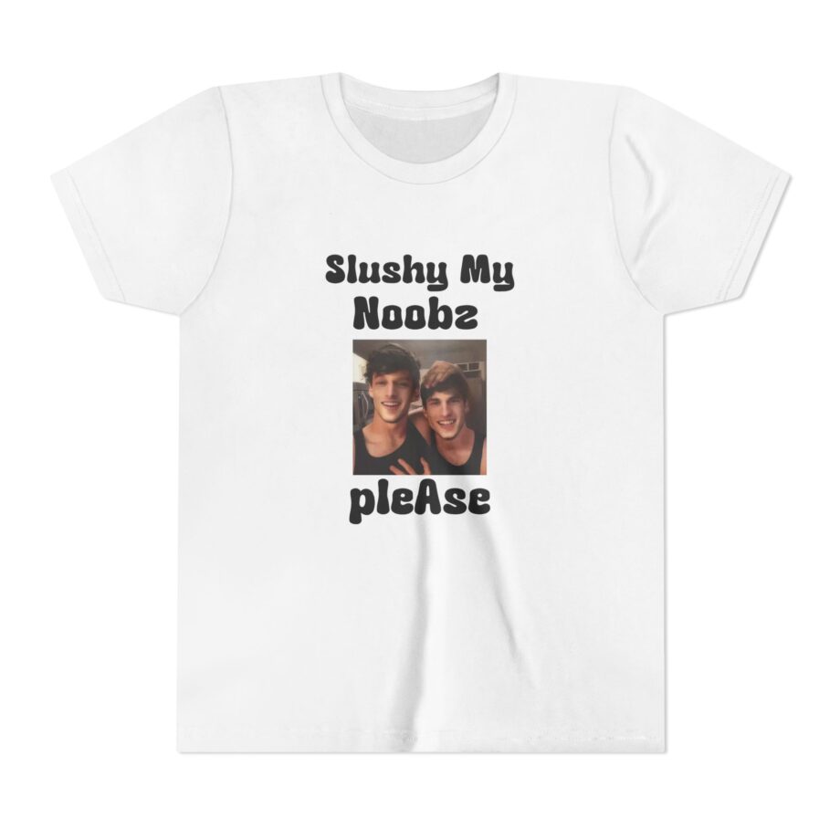 Slushy Noobz Martin and Hamzah Comedy Youth Short Sleeve Tee