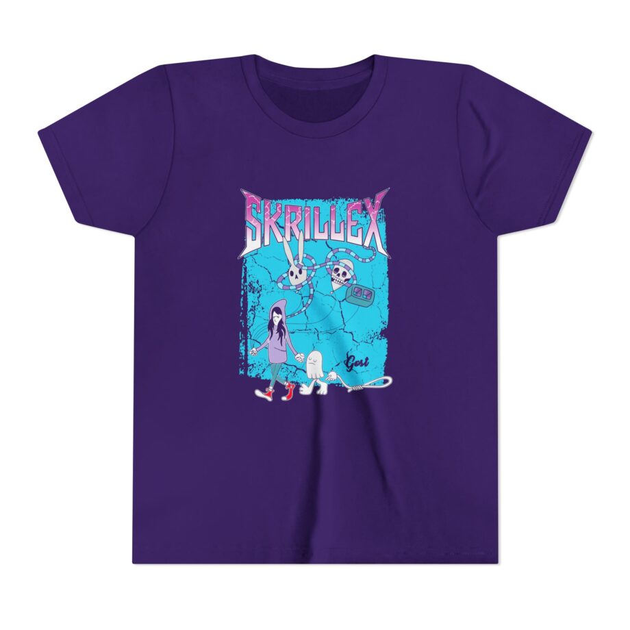 Skrillex Gost Album Cover Youth Short Sleeve Tee