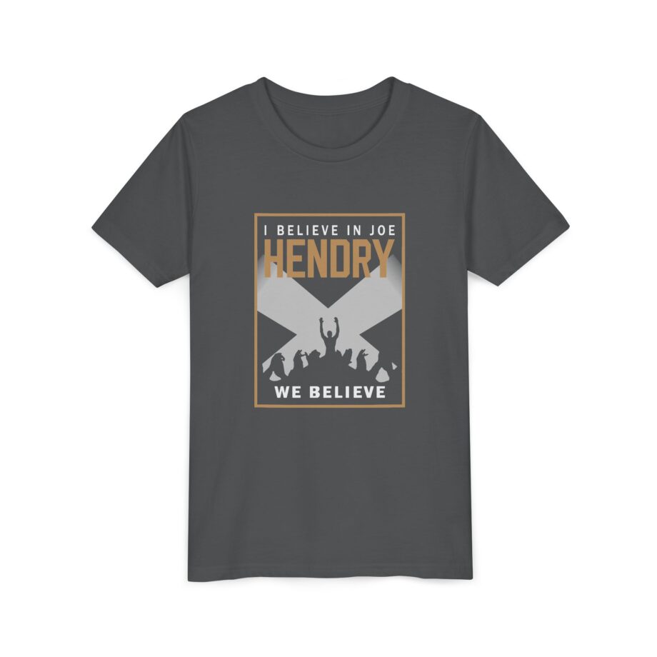 I Believe in Joe Hendry Youth Short Sleeve Tee