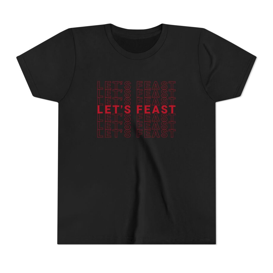 Elyse Myers Let’s Feast Youth Short Sleeve Tee