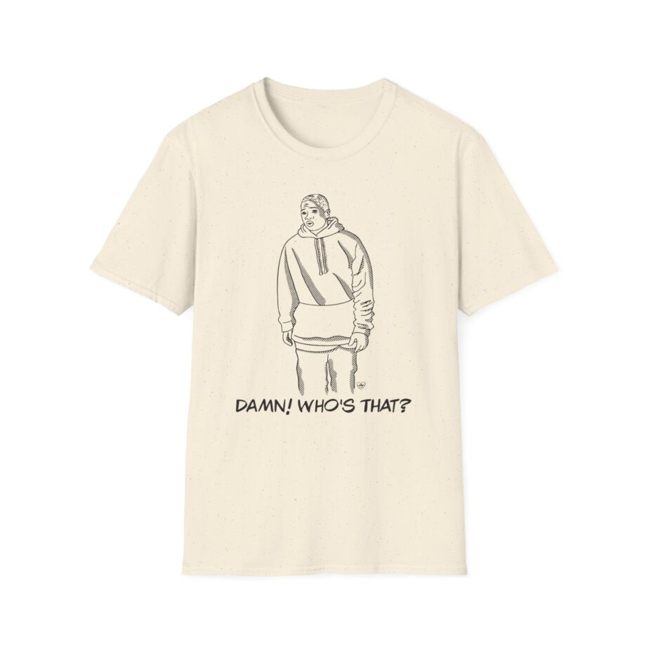 Talkville Damn! Who's That Unisex Softstyle T-shirt