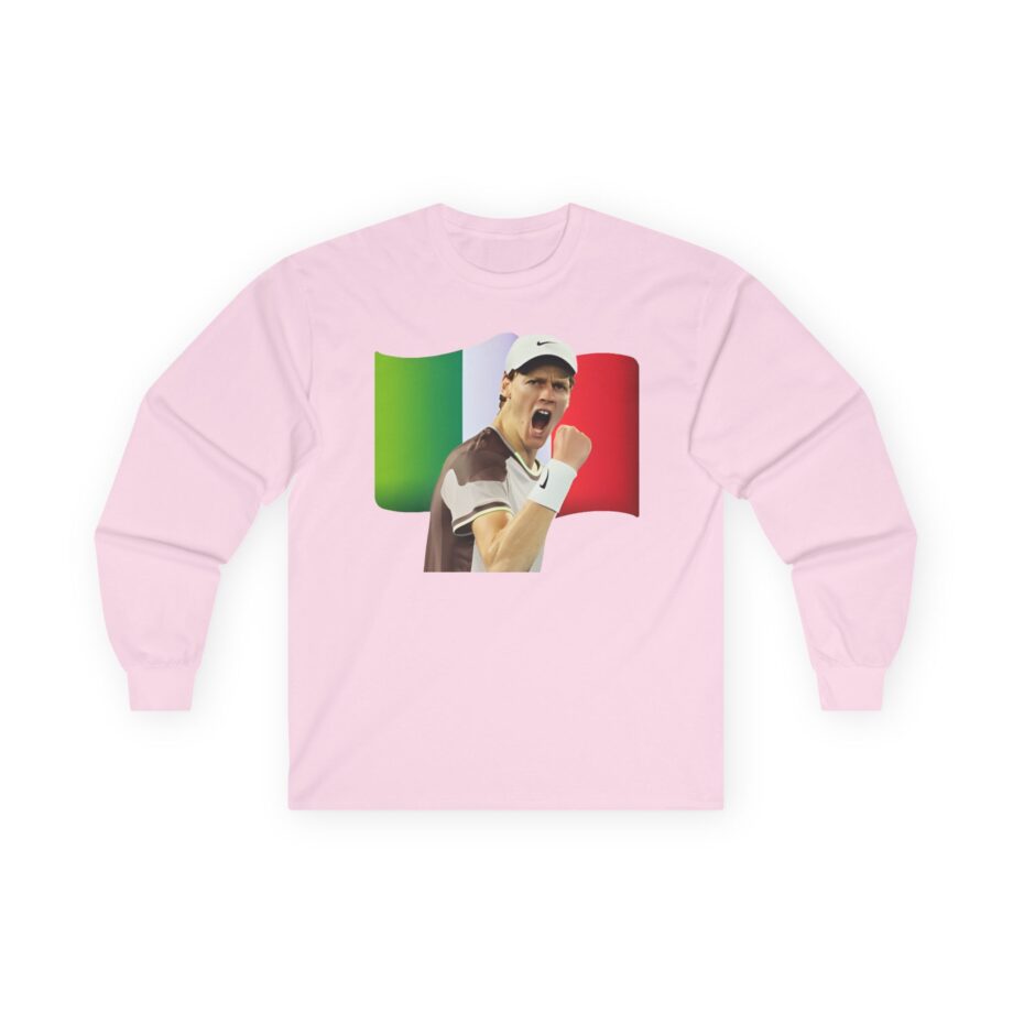 Jannik Sinner Italian Tennis Star Fan Unisex Ultra Cotton Long Sleeve Tee