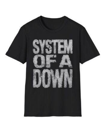 System of a Down Mezmerize Metallic Pendulum Unisex Softstyle T-Shirt