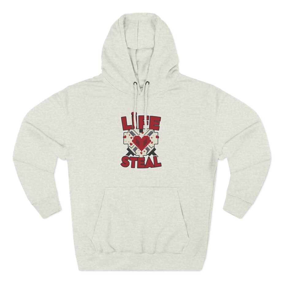 Clownpierce Lifesteal Three-Panel Fleece Hoodie