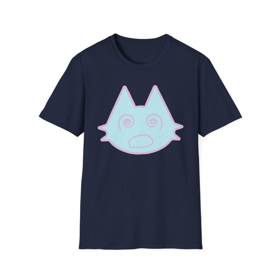 Sinjin Drowning Dizzy Cat Unisex Softstyle T-shirt