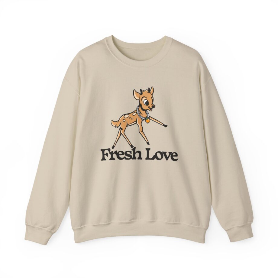 Fresh Love Bambi Unisex Heavy Blend™ Crewneck Sweatshirt