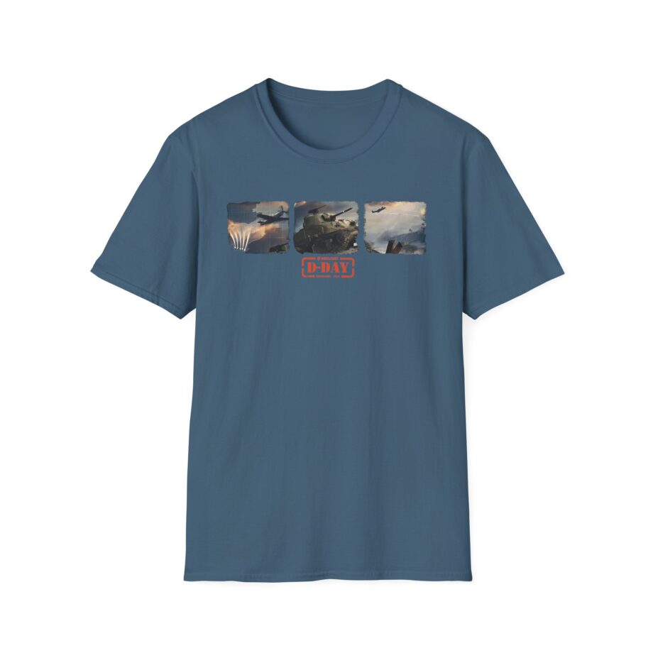 World of Tank Wot D-day Unisex Softstyle T-Shirt