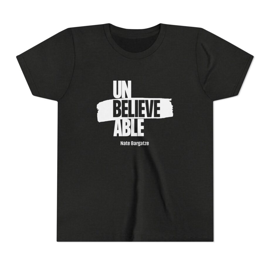 Nate Bargatze  Unbelievable Youth Short Sleeve Tee