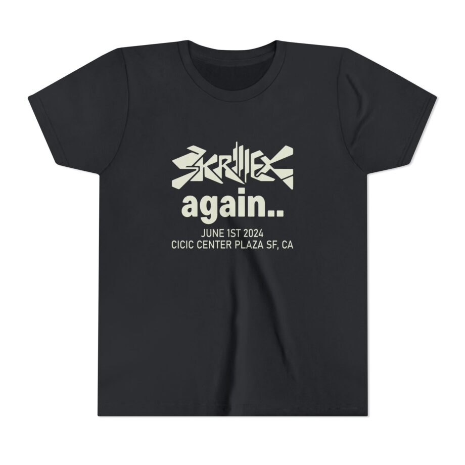Skrillex Fred Again Civic Center Youth Short Sleeve Tee