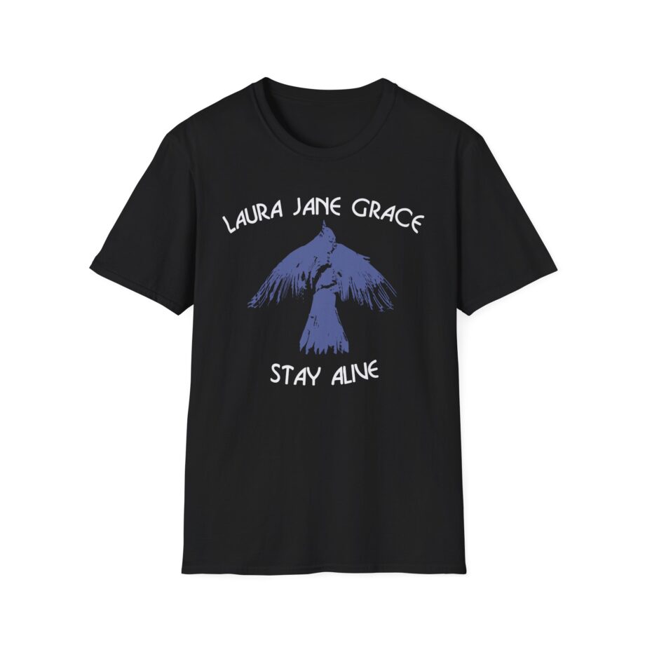 Laura Jane Grace Stay Alive Unisex Softstyle T-shirt