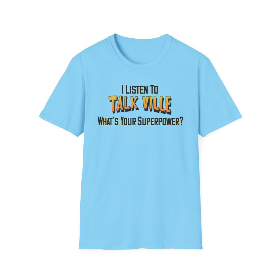 Talkville I Listen to Unisex Softstyle T-shirt