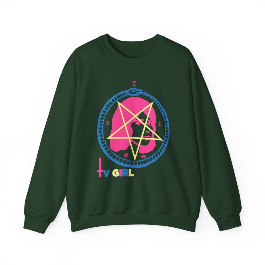 Tv Girl Unisex Heavy Blend Crewneck Sweatshirt