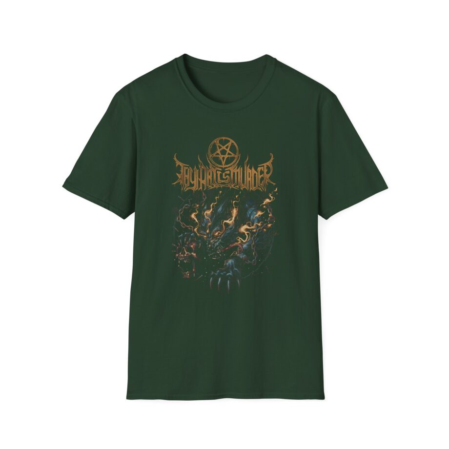 Thy Art is Murders Pagan Wolf Unisex Softstyle T-shirt