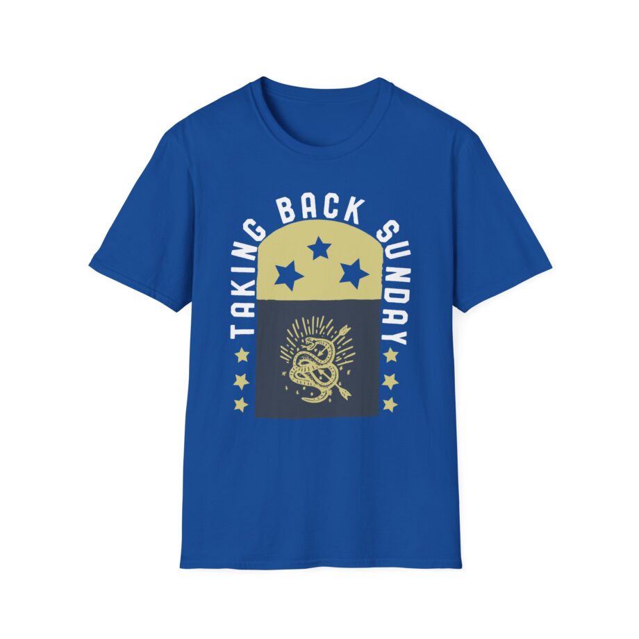 Taking Back Sunday Star Flag Unisex Softstyle T-shirt