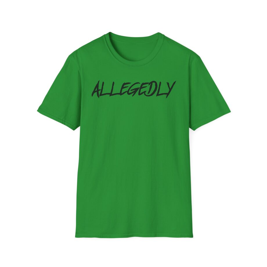 Valuetainment Allegedly Army Unisex Softstyle T-shirt