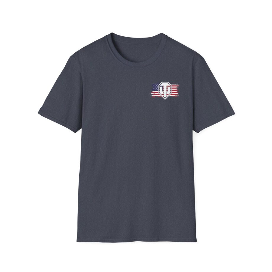 World of Tank Wot July 4th Eagle Unisex Softstyle T-Shirt