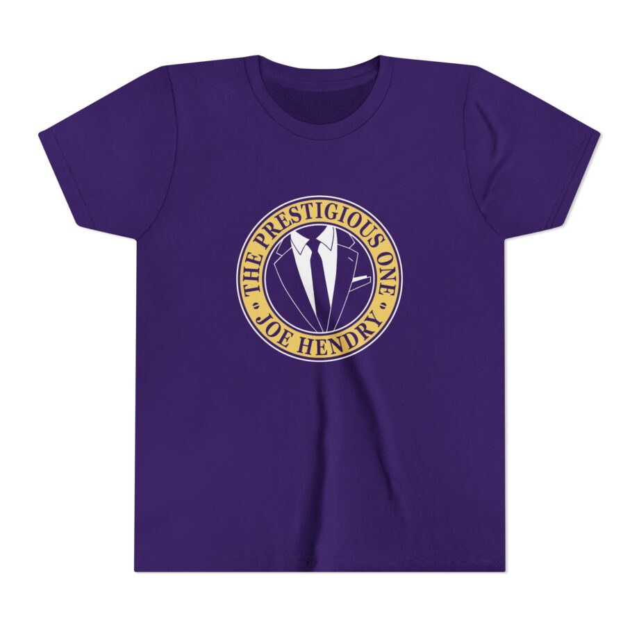 The Prestigious One Joe Hendry Youth Short Sleeve Tee