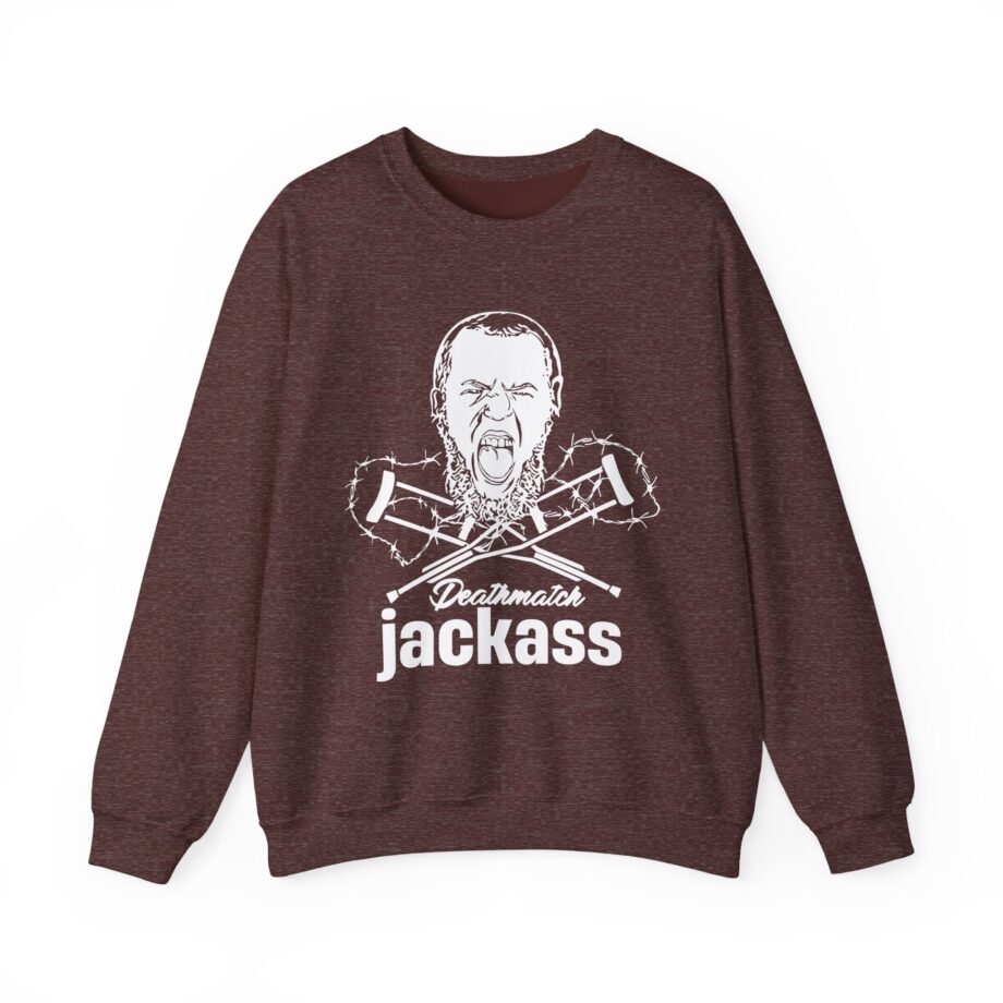 Dale Patricks-deathmatch Jackass Unisex Heavy Blend™ Crewneck Sweatshirt