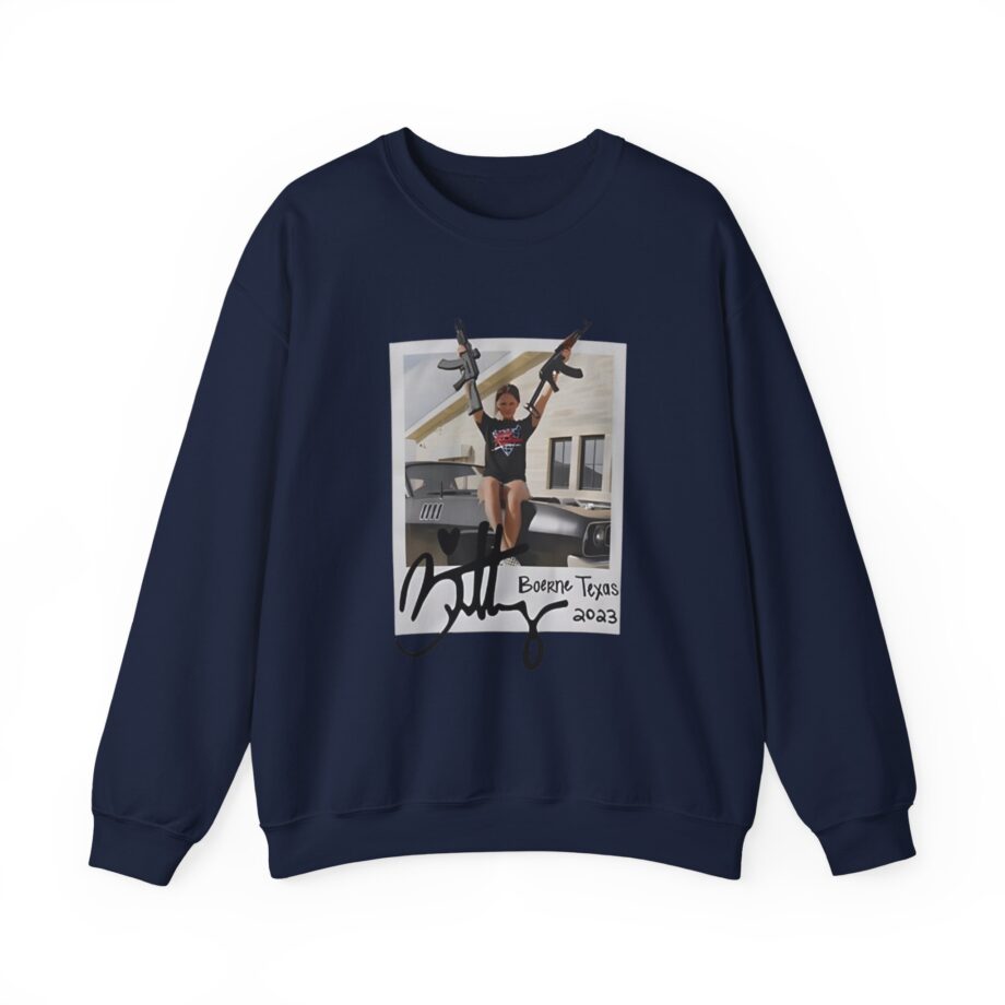 Roman Atwood Brittney in Texas Unisex Heavy Blend Crewneck Sweatshirt